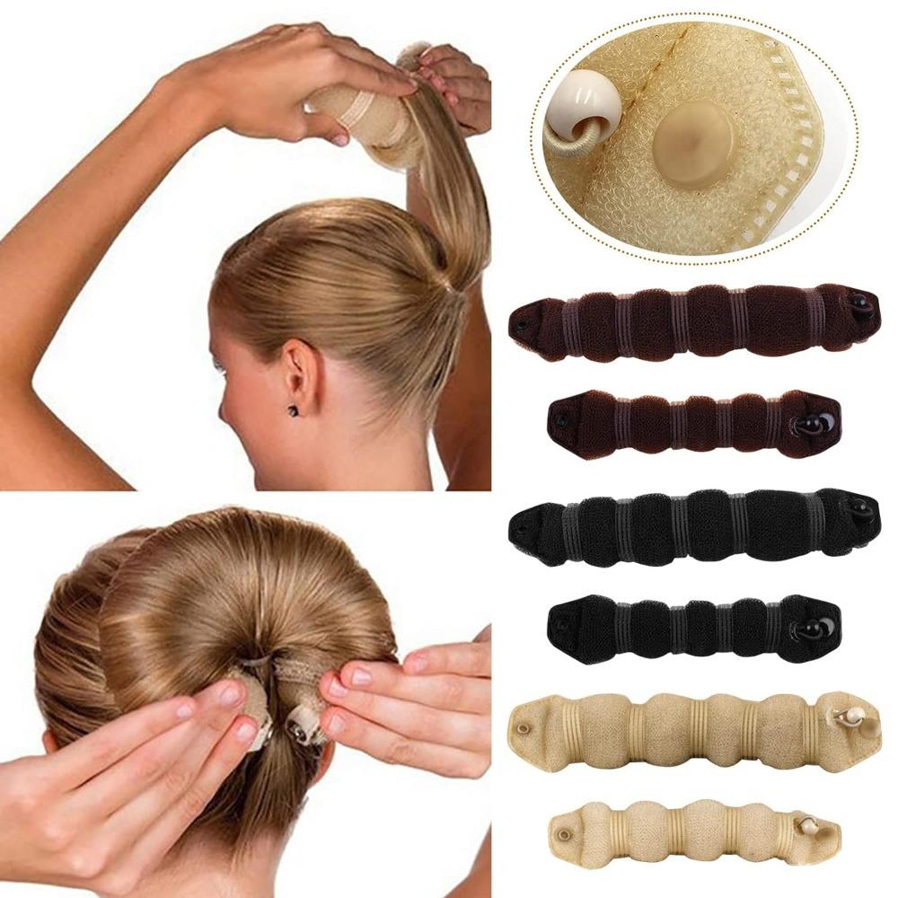 Durable Donut Bun Maker DIY Foam Sponge Bun Shaper Fashion Hair Tool  Girls