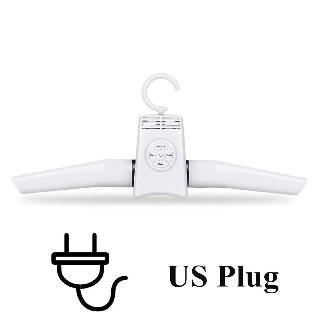 Portable Clothes Hangers Electric Clothes Dryer Smart Shoes Dryer Rack Hot&Cold Dual-use Home Travel Rack Hangers US/EU