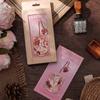 Exquisite Cute Cat/Rabbit/Bear Metal Bookmark Hollow Portable Reading Book Clip Pagination Mark Student