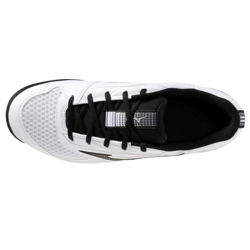 Mizuno Break Shot 5 Ac Solid Color Fashion Outdoor Low Top Tennis Shoes Unisex Sneakers White 61GA254009