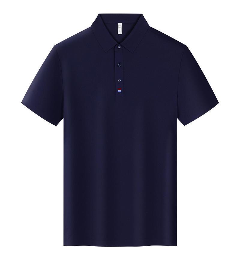 

Cooling Seamless Quick-Drying Polo Shirt - Custom Workwear with Logo Embroidery L темно-синього кольору