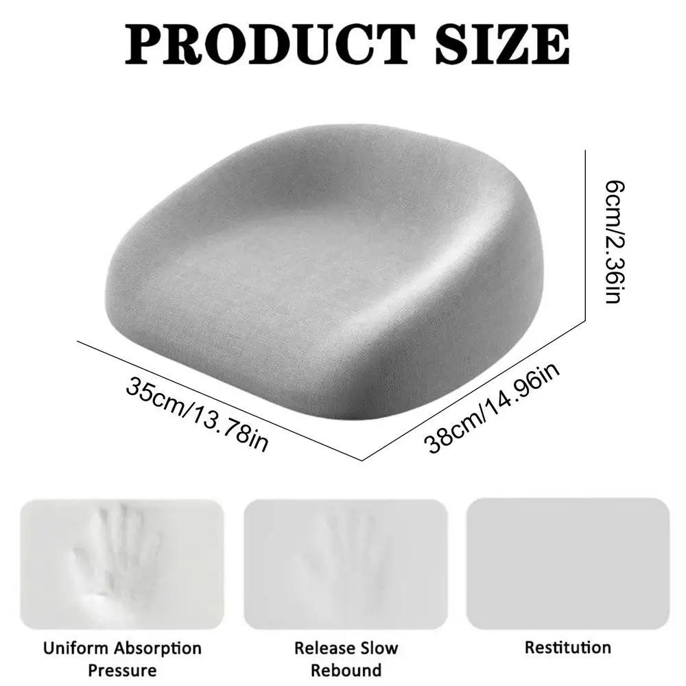 Child Booster Seat Baby Toddler Booster Seat Cushion Cotton Kid Heightening Dining Chairs Pad Booster Cushion Mat with Strap серый