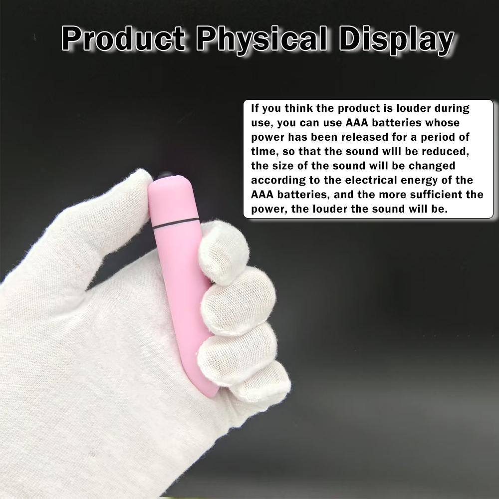 Mini Bullet Vibrator, Sex Toys, Sexy Toys, Sexual Toys for Women, Adult Toys Vibrators - Single Frequency