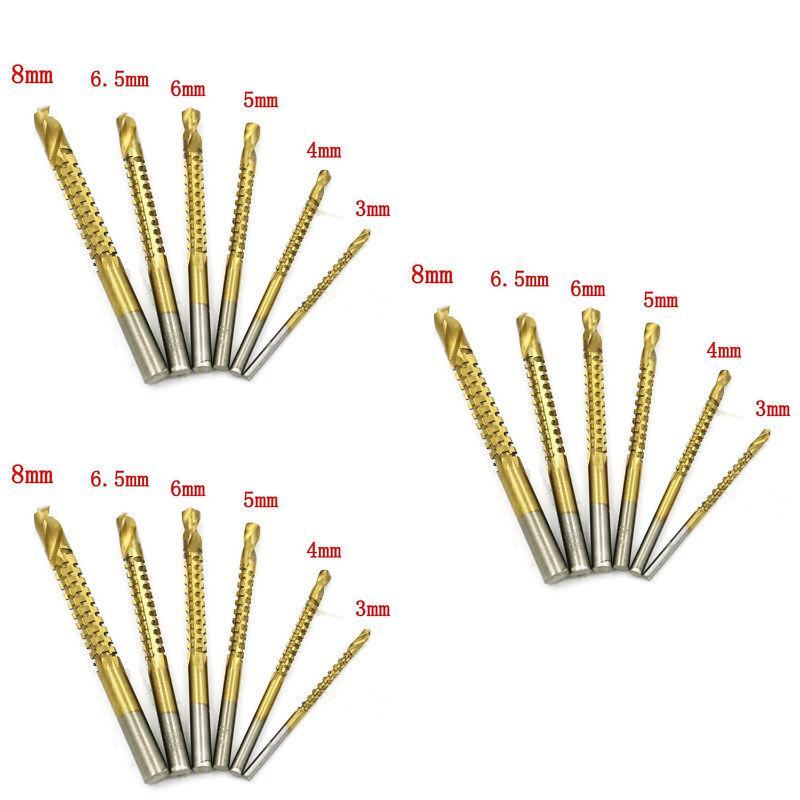 Highspeed Steel Grooving Drill Bits Set For Woodworking And Carpentry Professionals