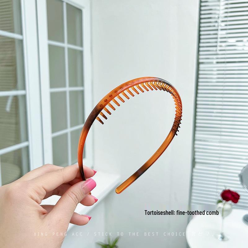 Damen Anti-Rutsch Mode Stirnband mit Zähnen für vielseitige Verwendung