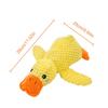 Pets Dog Calming Duck Pet Plush Toy with Quacking Sound Calming Duck Dog Toy Stuffed Duck Toys Chew Toy for Indoor Cat/Dog Toys