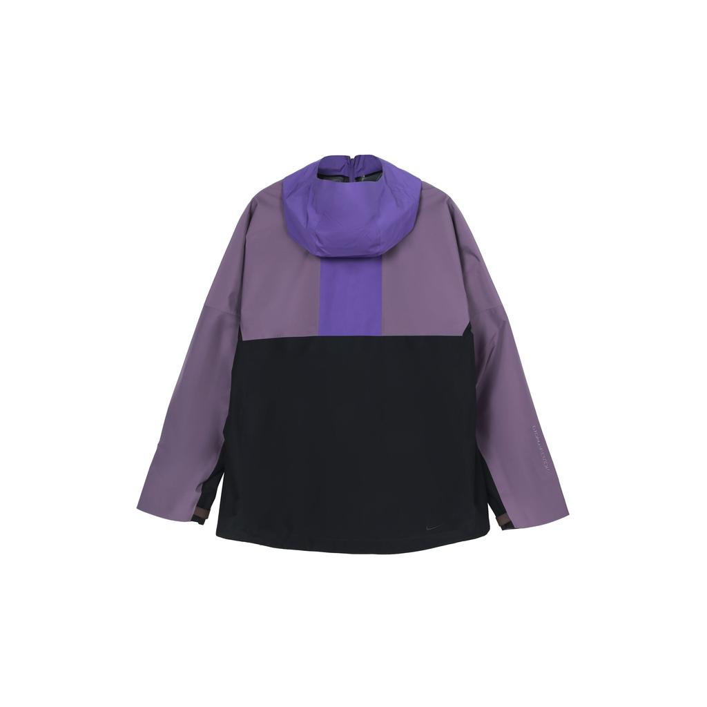 Nike Męska kurtka casualowa z kapturem w bloki kolorystyczne odzież wierzchnia fioletowa DN3910-579