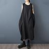 Sleeveless Plus Size Cotton Vintage New In Dresses for Women Casual Loose Long Summer Dress