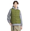 Breath Thermo Compact Down Outdoor Sphagnum B2MEB703 Women's Vest, Heat-Generating Material, Jacket, Green,