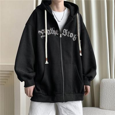 Hoodies for Men and Women Spring and Autumn Thin Loose and Versatile Casual Jackets and Tops