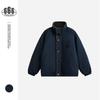 DEVILRAY Retro Lambswool Stand Collar Men's Winter Hunting Jacket