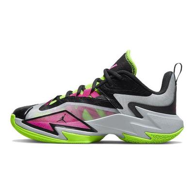 Air One Take 3 GS Wolf Grey Pink Prime Kids Sneakers Electric-Green Black DC7702-002