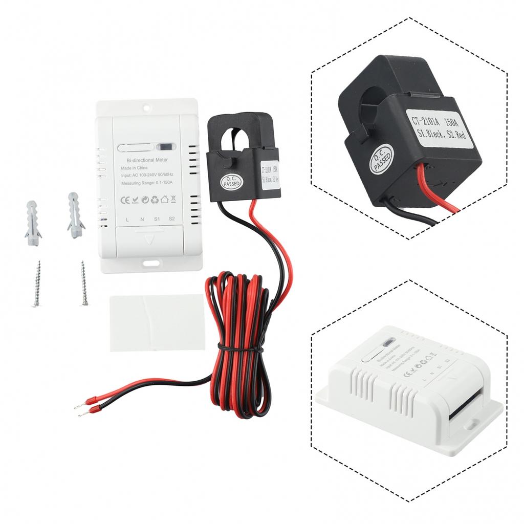Tuya Smart Bi Directional ZIGBEE Energy Meter 150A Clamp