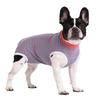 Dog Clothes, Thin Belly Protection Vest, Belly Anti-cool Free Striped Shirt, Back Buttons, Female Dog Sterilization and Weaning