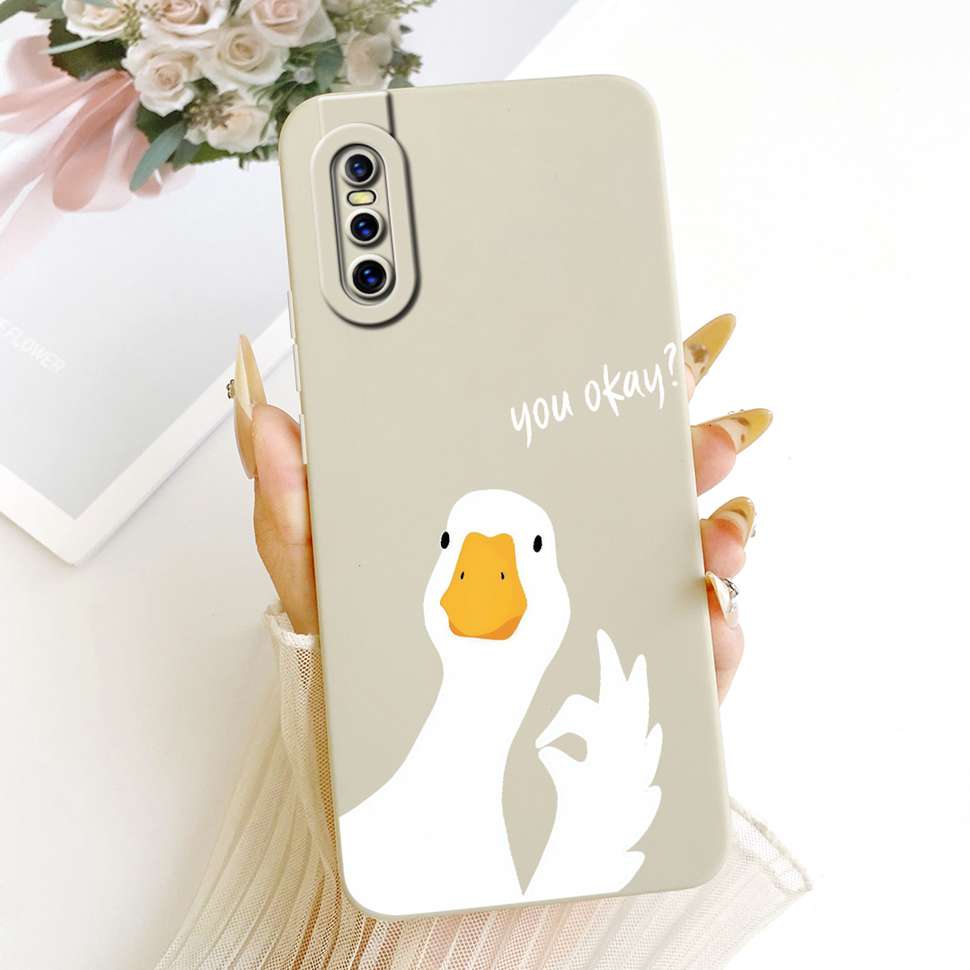 Für Vivo V15 Pro 2019 Hülle Vivo1818 Silikon Weich Niedliche Katze Hase Bemalte Rückseite Für Vivo V 15 V15 Pro Hüllen Fundas Coque