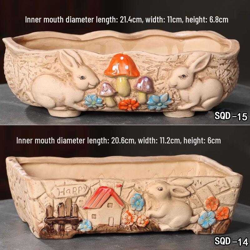 Large Ceramic Succulent Planter