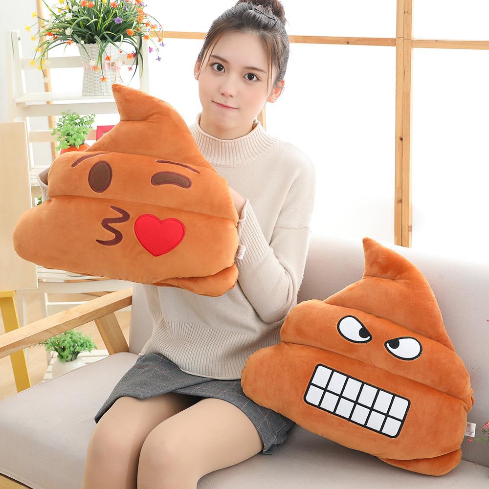 Creative Shit Baba Shit Bucket Poop Personality Expression Throw Pillow Doll Plush Toy Men And Women Funny Birthday Gift
