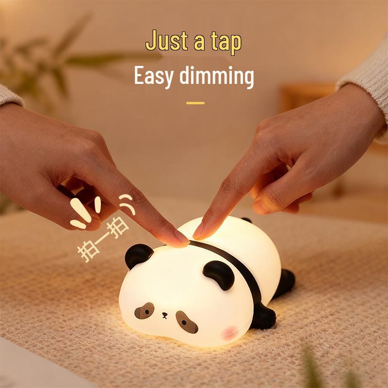 Panda Silicone Night Light - Birthday Gift & Atmosphere Lamp