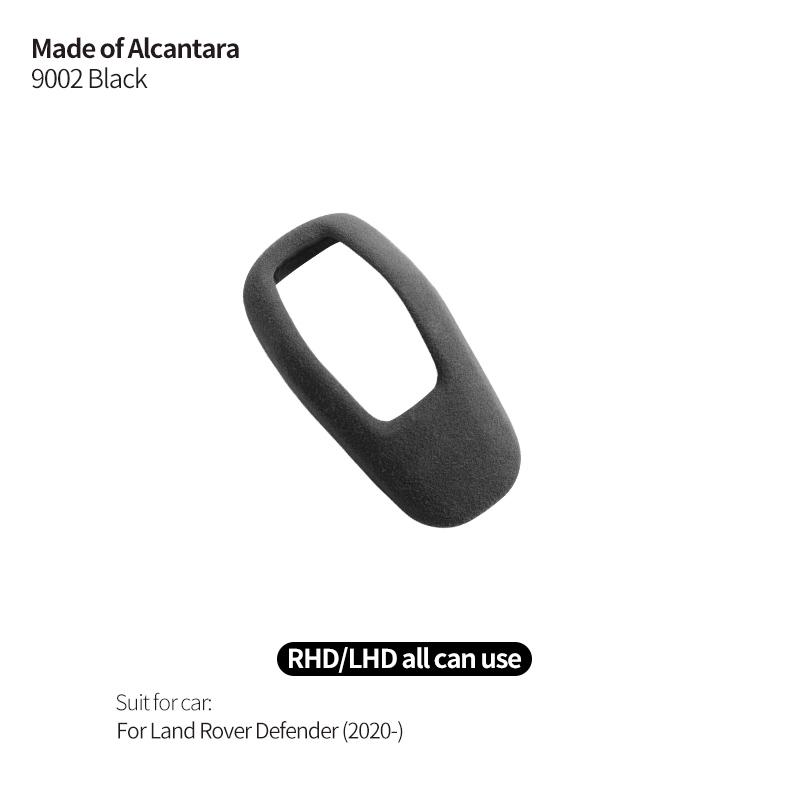 

Made of Alcantara For Land Rover Defender Center Console Panel Trim Sticker and Gear Shift Boot Cover Car Interior Accessories