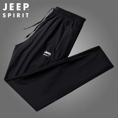 JEEP SPIRIT Men's Loose Fit Sports Sweatpants
