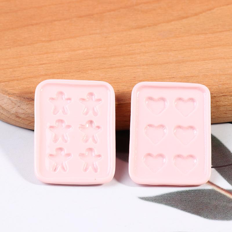 1/12 Dollhouse Miniature Accessories Mini Plate Dollhouse Miniature Baking Tray For Doll House Decoration
