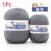 50g 100% Wool Yarn Pure Merino Thick Thread For Hand Knitting Scarf Sweater DIY Doll Woven Material