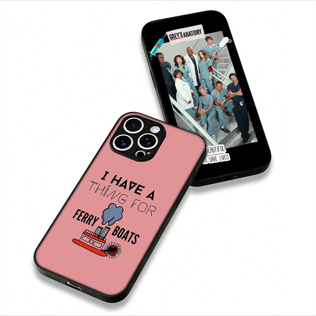 Funda Coque Cover for Xiaomi Redmi Note 14 13 12 13C 14C 12C 8 Pro Plus Pro+ 9C NFC 9T Phone Case Greys Grey's Anatomy TV