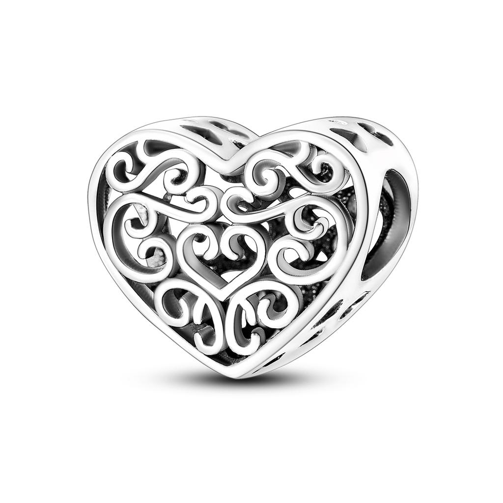 Original 925 Silber Charms Perlen zur Schmuckherstellung Anhänger Armbänder Geschenke