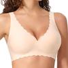 Soft Support Push Up Backless Comfortable Leopard Print Bra