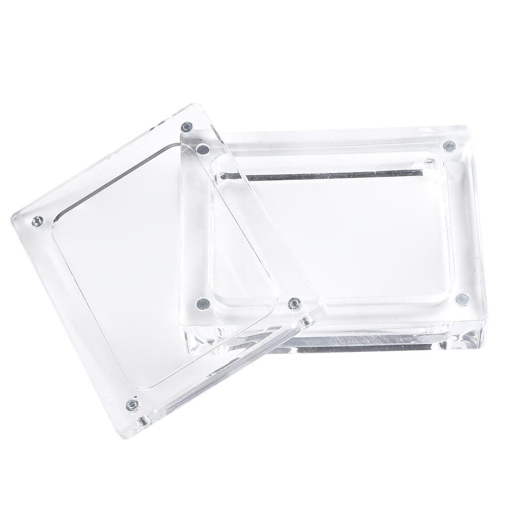 Brand New Jewelry Display Box Gem Box Diamond Display Stand Plastic Stylish Versatile Storage Case Acrylic Display Stand