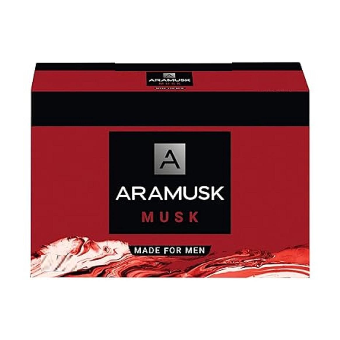 @ Aramusk Musk Soap for Men 125g set of 4 UK180 50%OFF