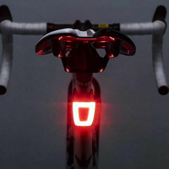 RockBros USB Rechargeable Helmet Taillight 20 Lumen Night Cycling Warning Light