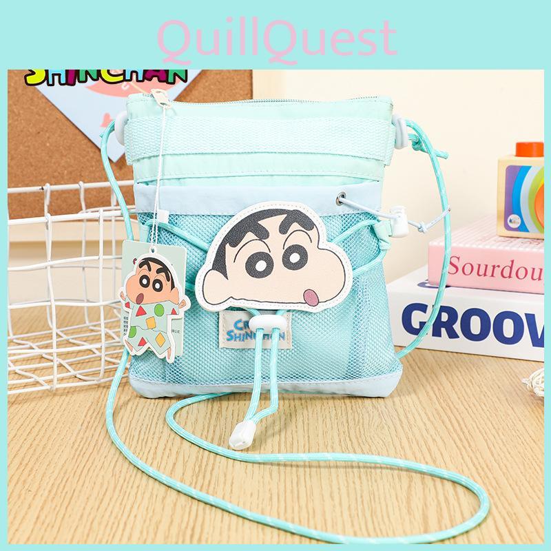 Adorable Crayon Shin-chan Plush Crossbody Bag With Cute Animal Design For Kids