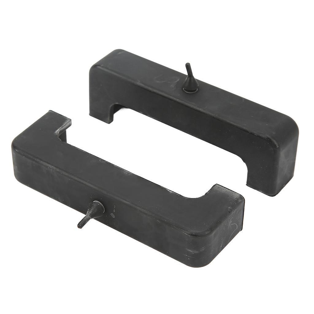 2 PCS Rubber Radiator Insulator Pads Black Radiator Mount Bushings Replacement For Express 2500 1996‑2019