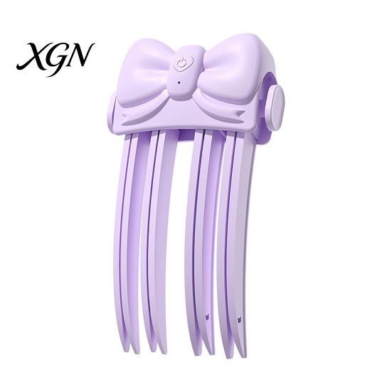 Heated Hair Comb Electric Volume Clip, 2 Heat Settings Volumizing Styling Accessory Rechargeable Root Lift Bangs for Fine Flat
