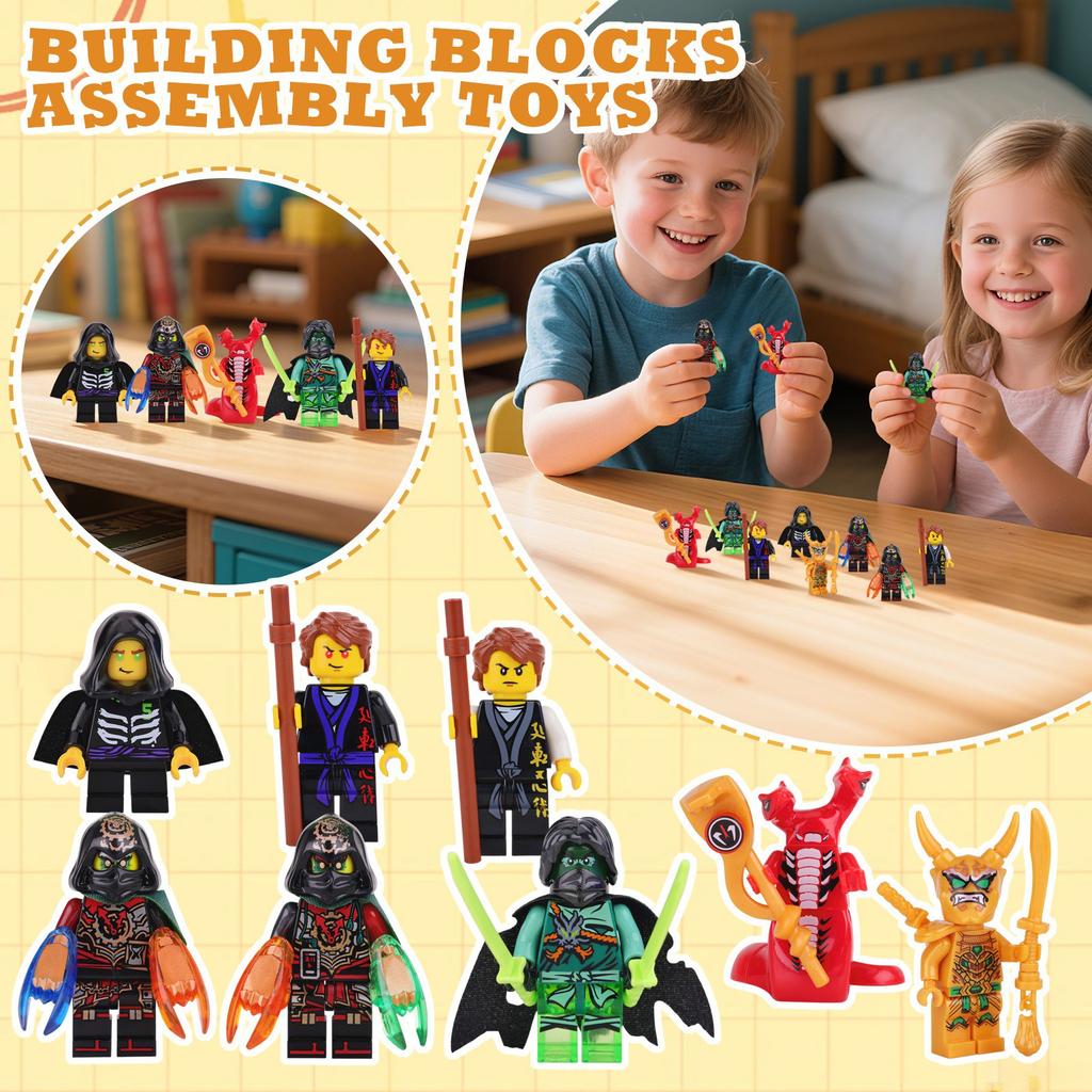 Children's Building Block Figurines Are The Best Gifts For Kids