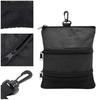 Golf Ball Bag with Waist Clip 3 Pockets Waterproof Nylon Golf Ball Tee Tools Accessories Organizer Pouch Holder Men Women Golf Enthusiasts Gift