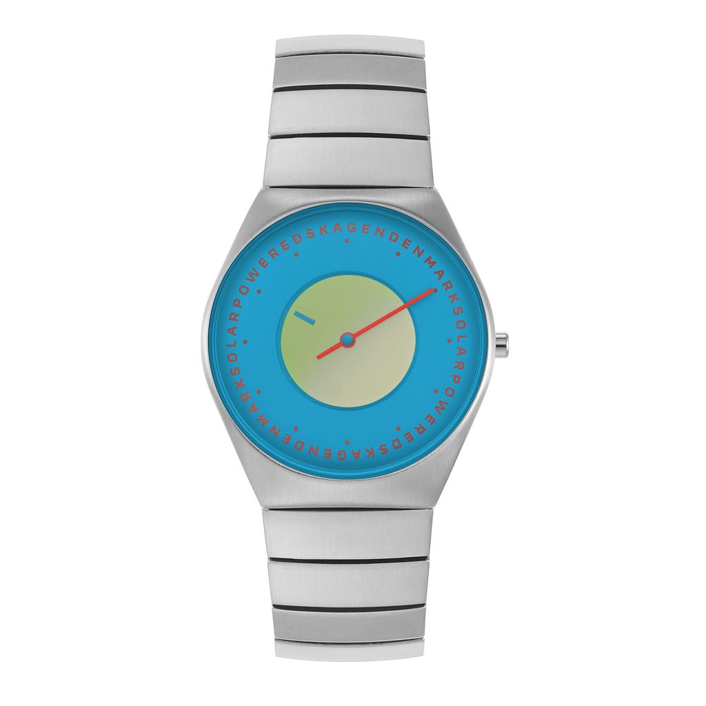 Skagen GRENEN SOLAR HALO SKW6875 Silver Watch Men's
