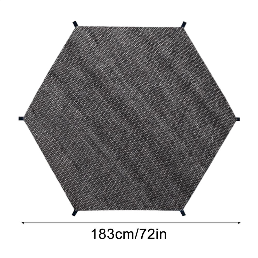 Round Trampoline Sunshade Cover Mesh Material Trampoline Protective Tool For Picnics Backyards 6/8 poles trampoline accessories