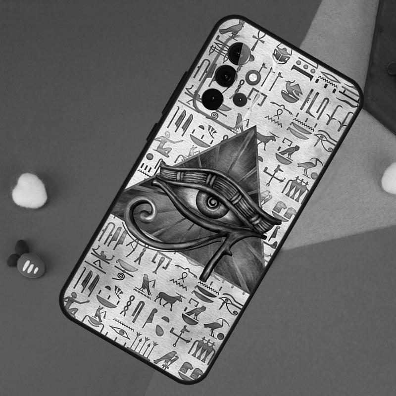 Egyptian Eye Of Horus Case For Samsung Galaxy A13 A16 A26 A36 A56 A06 A55 A35 A15 A54 A34 A14 A53 A12 A22 A32 A52