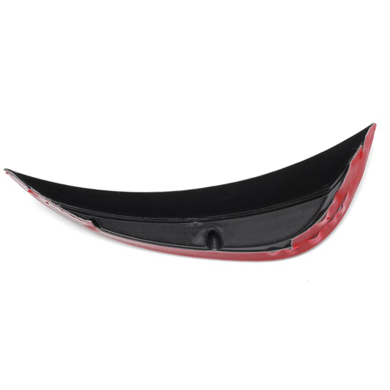 2Pcs Car Front Bumper Fog Lamp Wind Knife Modified Decorative Stickers For Mercedes-Benz C-Class W205 2015-2018 Models