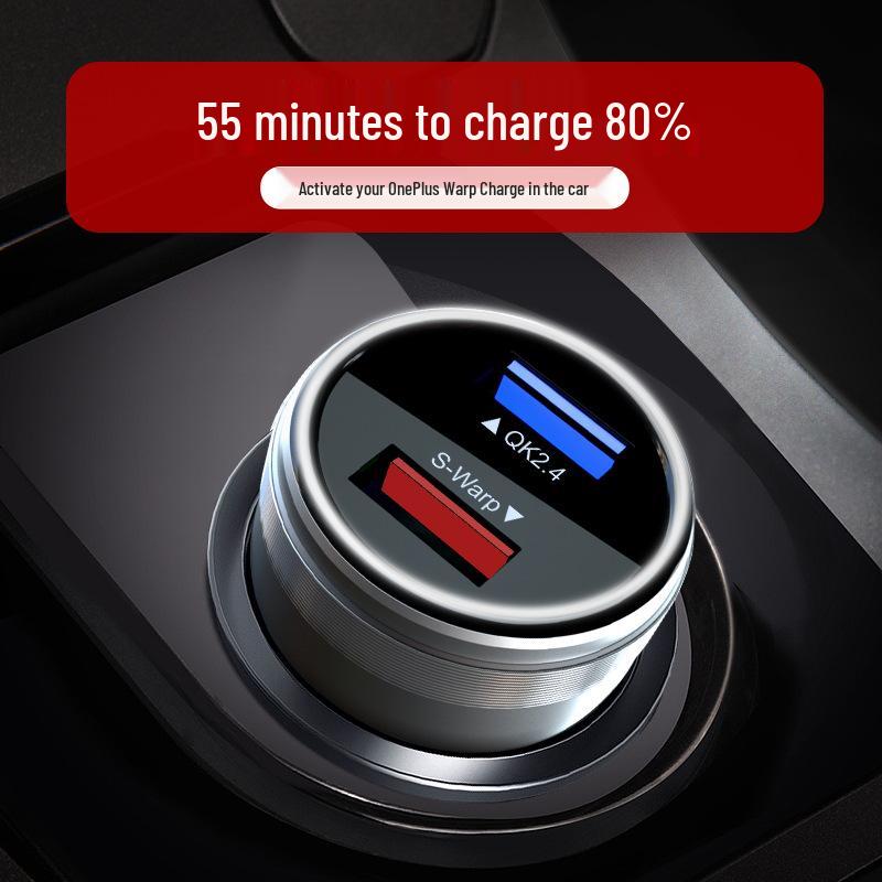 OnePlus DASHWARP 30W Fast Car Charger Head for OnePlus 5/6/7/8/T/Pro