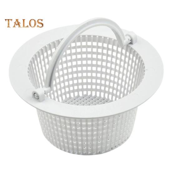 

Замена корзины скиммера для бассейна с ручкой Долговечная фильтрующая корзина Простота обслуживания Профилактическая корзина для удаления мусора из бассейна Аксессуары для чистки белый