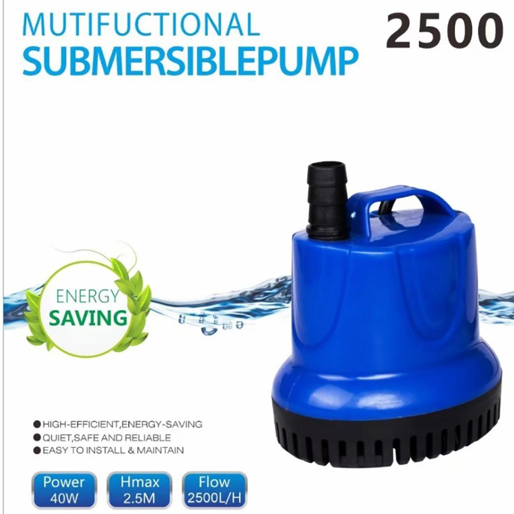 1Pcs 3 in 1 Submersible Pump AC220V Water Filter Pump  Fountain Rockery Fish Tank