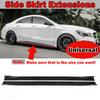 Front Lip Chin Bumper Body Kits For Universal For Car Such as For BMW HONDA Benz Mazda GMC etc Front Bumper Lip Body...