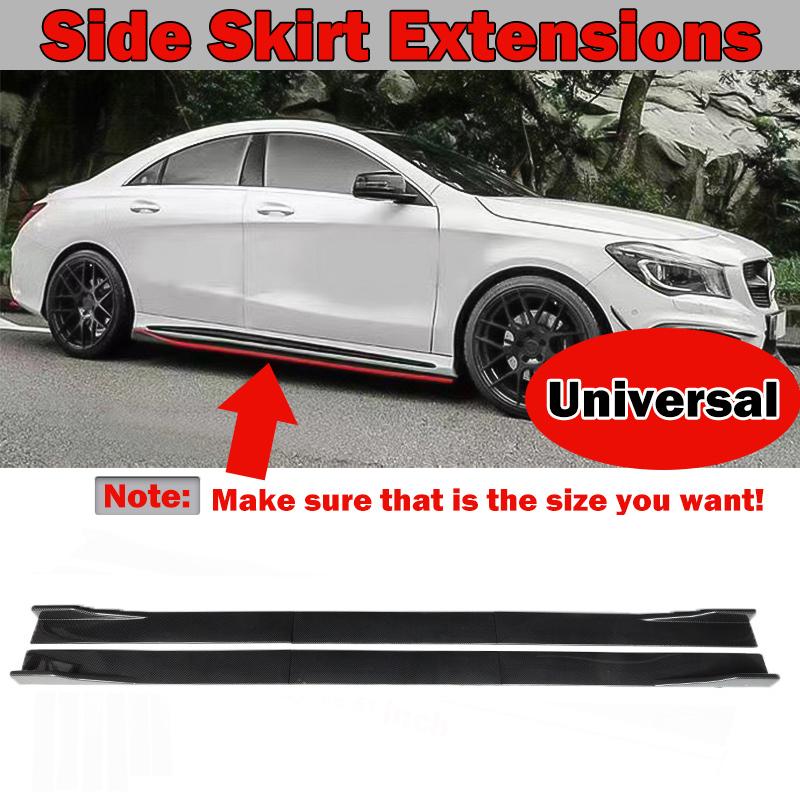 Front Lip Chin Bumper Body Kits For Universal For Car Such as For BMW HONDA Benz Mazda GMC etc Front Bumper Lip Body...