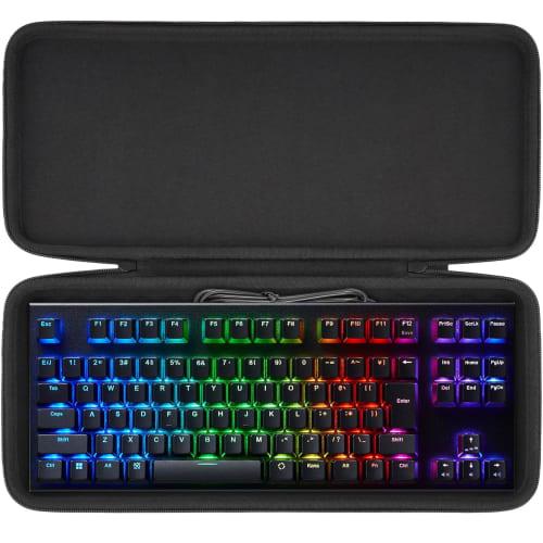 (Case Only) REALFORCE Topre GX1 Rapid Trigger Gaming Keyboard Storage Case, Black - co2CREA