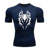 Men's Compression Suitable for Gym Workouts Running Quick-drying High Elasticity Moisture-Wicking Absorbing Breathable Slim Fit Top