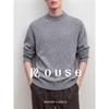 Men's Premium Wool-Cashmere Blend Crew Neck Pullover