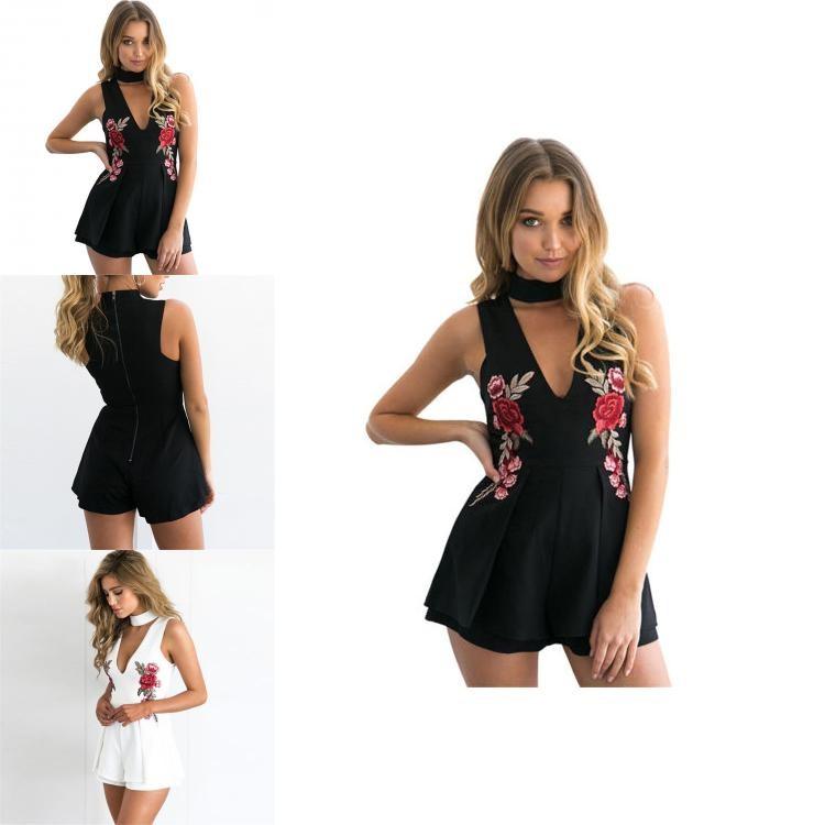 Premium Quality Femmes Boho Fleur Combinaison T Plage Vtement Robe De Soleil Short Barboteuse For Effortless Summer Style